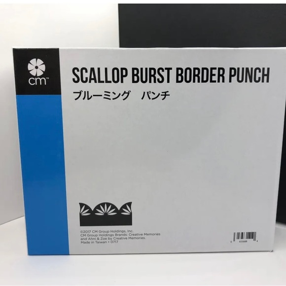 Creative Memories Scallop Burst Border Maker Punch Scrapbook Retired NIB - Picture 2 of 6